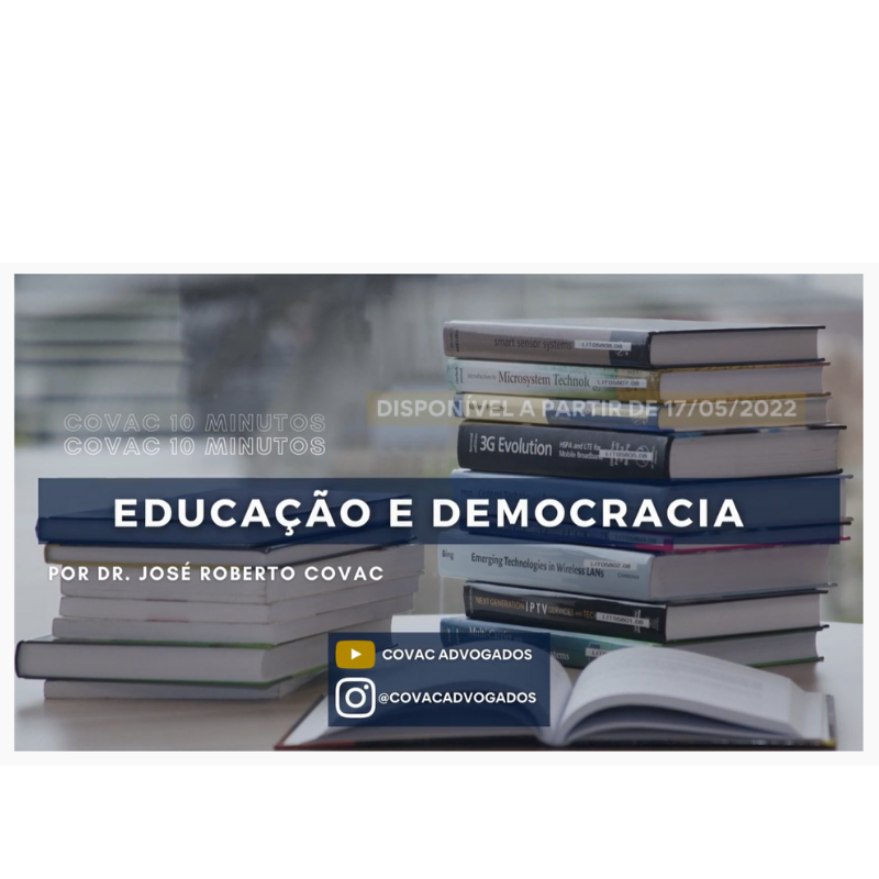 Covac 10 minutos – Educação e democracria