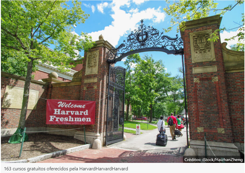 Harvard oferece diversos cursos online gratuitos para brasileiros